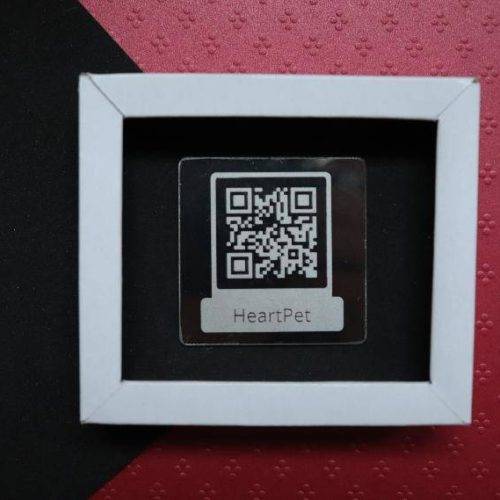 HeartPet pločica QR code